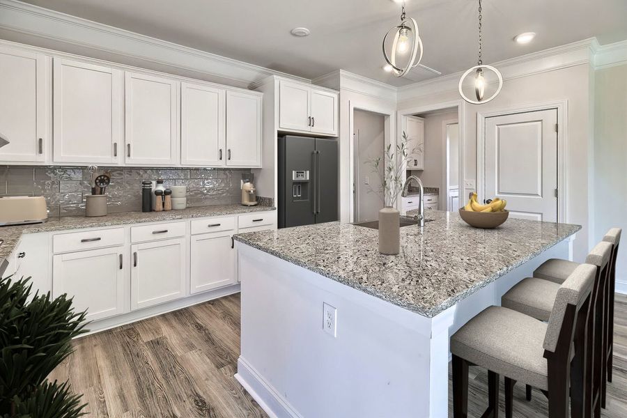 Representative furnished interior of a home built from the The Mia by Stanley Martin Homes in Parkers Summit, Greer (Image 6).