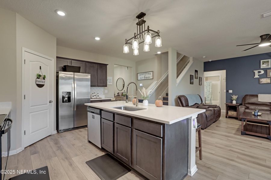 Furnished interior view inside a new home in , Green Cove Springs (Image 3). Furnished interior view inside a new home in , Green Cove Springs (Image 3).