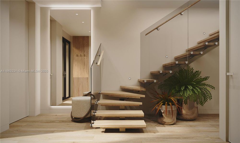 Furnished interior view inside a new home in , Bay Harbor Islands (Image 14). Furnished interior view inside a new home in , Bay Harbor Islands (Image 14).