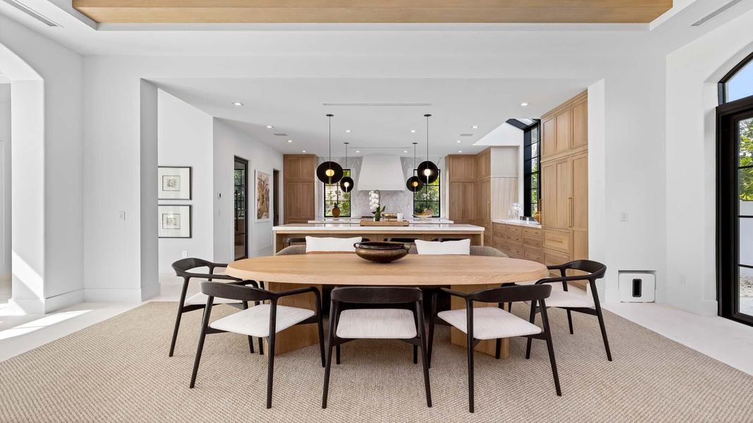 Furnished interior view inside a new home in , Delray Beach (Image 24).