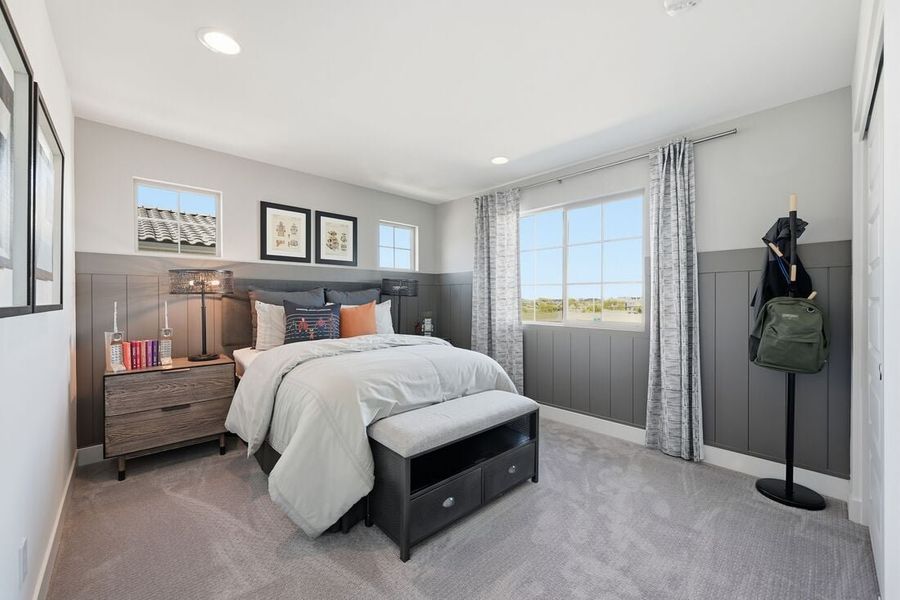 Representative furnished interior of a home built from the Paisley by Taylor Morrison in La Mira Discovery Collection, Mesa (Image 28). Representative furnished interior of a home built from the Paisley by Taylor Morrison in La Mira Discovery Collection, Mesa (Image 28).