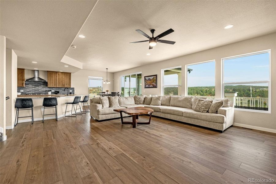 Furnished interior view inside a new home in , Colorado Springs (Image 29). Furnished interior view inside a new home in , Colorado Springs (Image 29).