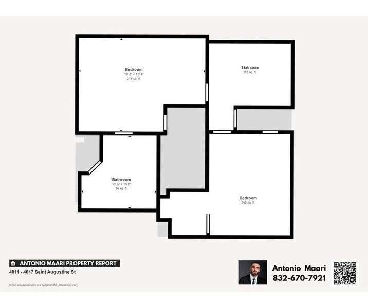 Floorplan third story