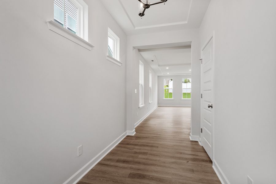 Spacious, unfurnished interior of a new home in Renaissance at White Oak, Garner (Image 14). Spacious, unfurnished interior of a new home in Renaissance at White Oak, Garner (Image 14).