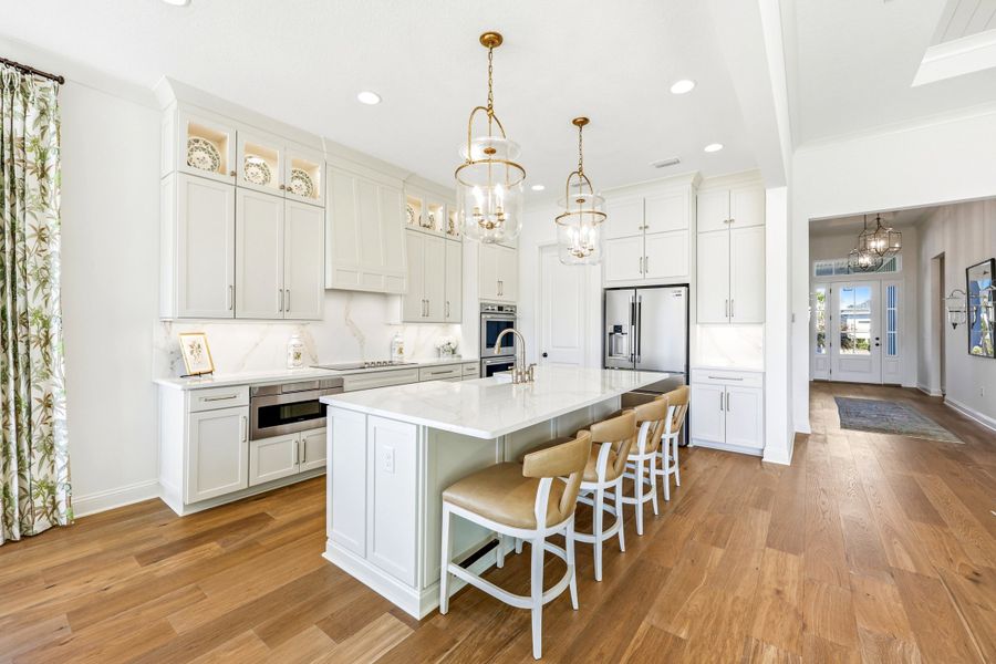 Furnished interior view inside a new home in Amelia National Country Club, Fernandina Beach (Image 16).