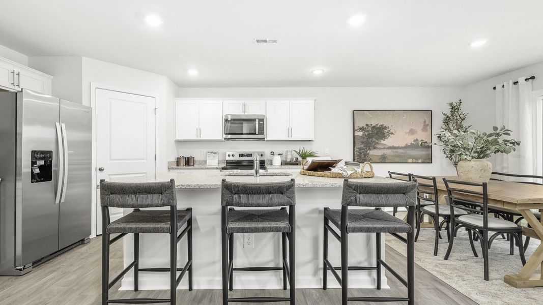 Furnished interior view inside a new home in Mount Hope Estates, Winston-Salem (Image 10). Furnished interior view inside a new home in Mount Hope Estates, Winston-Salem (Image 10).