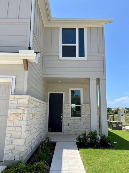 Exterior details and patio area of a home in , Dripping Springs (Image 3). Exterior details and patio area of a home in , Dripping Springs (Image 3).