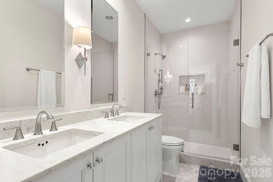 Furnished interior view inside a new home in , Charlotte (Image 7).