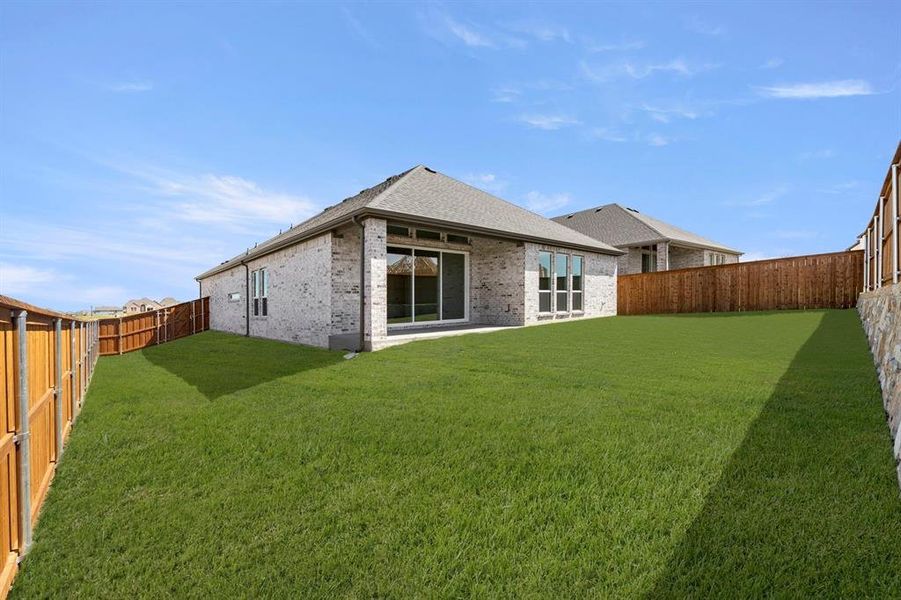 Exterior details and patio area of a home in Inspiration, Lucas (Image 24). Exterior details and patio area of a home in Inspiration, Lucas (Image 24).