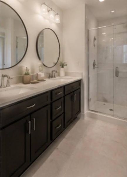 Furnished interior view inside a new home in Carrington Walk, Powder Springs (Image 11).