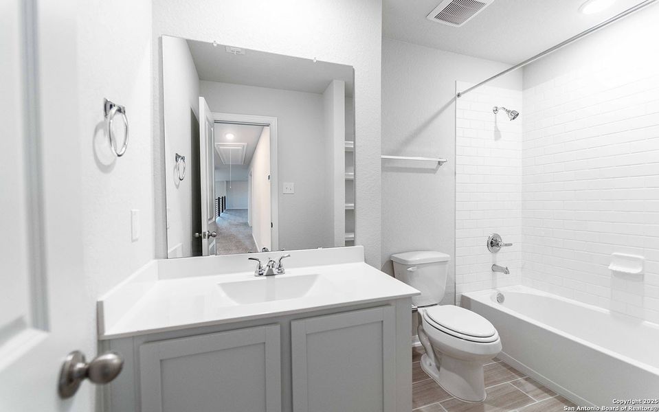 Furnished interior view inside a new home in Hannah Heights, Seguin (Image 4). Furnished interior view inside a new home in Hannah Heights, Seguin (Image 4).