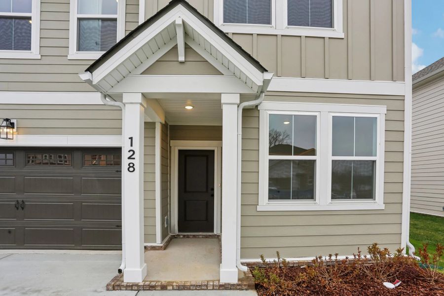 Exterior details and patio area of a home in Ascent at Arbor Ridge, La Vergne (Image 3). Exterior details and patio area of a home in Ascent at Arbor Ridge, La Vergne (Image 3).