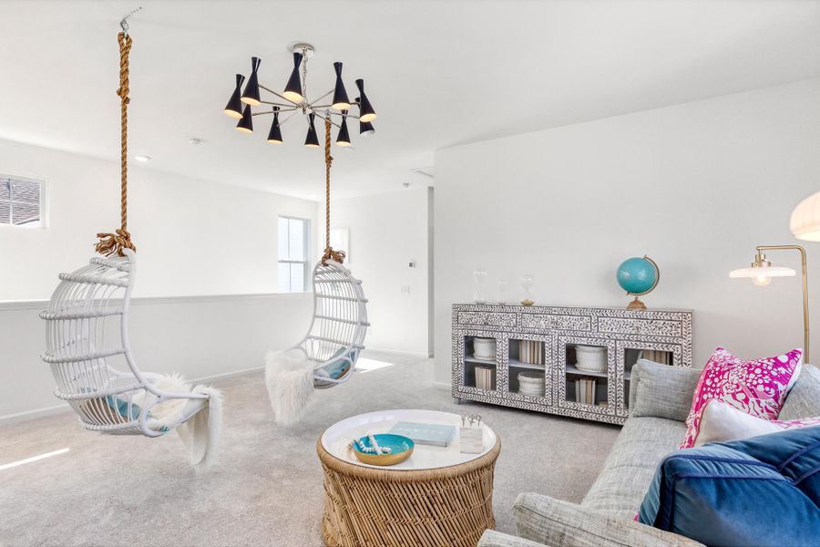 Furnished interior view inside a new home in Sweetgrass at Summers Corner, Summerville (Image 14). Furnished interior view inside a new home in Sweetgrass at Summers Corner, Summerville (Image 14).