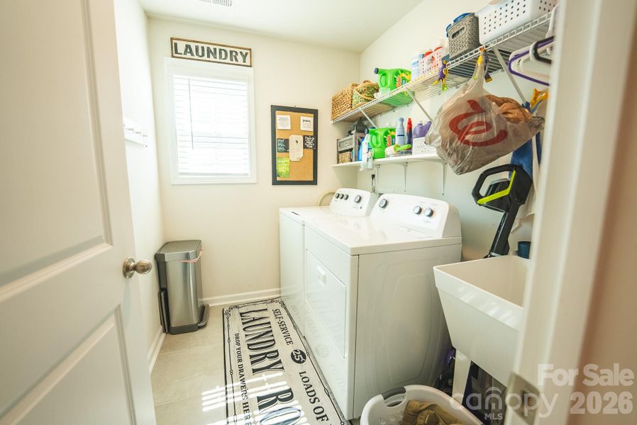 Furnished interior view inside a new home in Falls Cove, Troutman (Image 28).