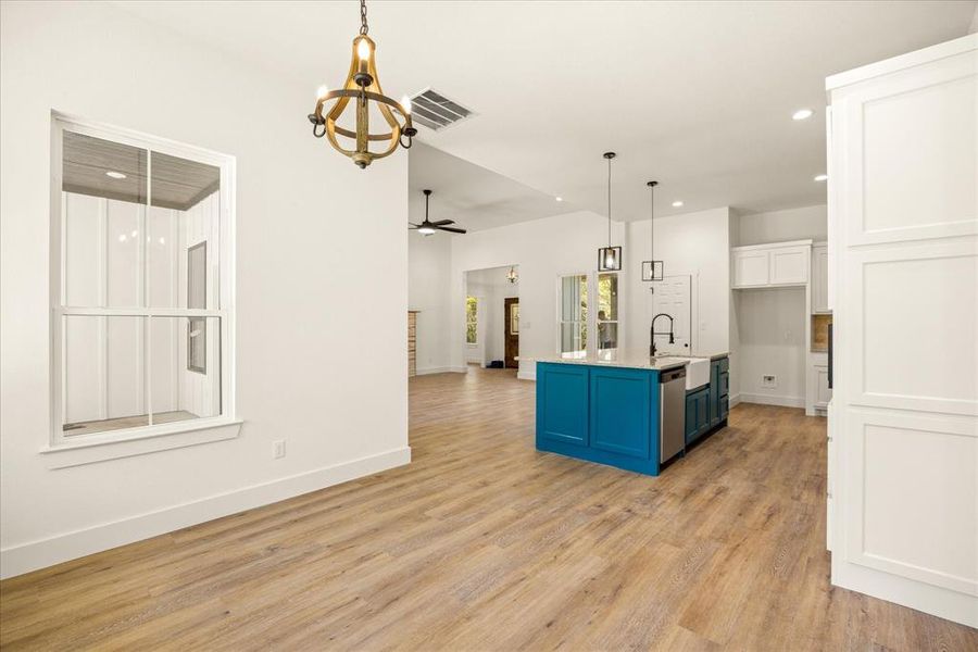 Furnished interior view inside a new home in , Bluff Dale (Image 14).
