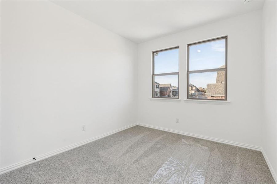 You'll find nicely sized secondary bedrooms in our DaltonII floor plan.