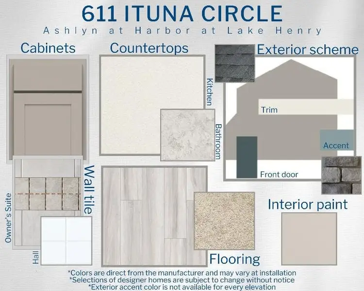 Ashlyn - Colors for This Home Ashlyn - Colors for This Home