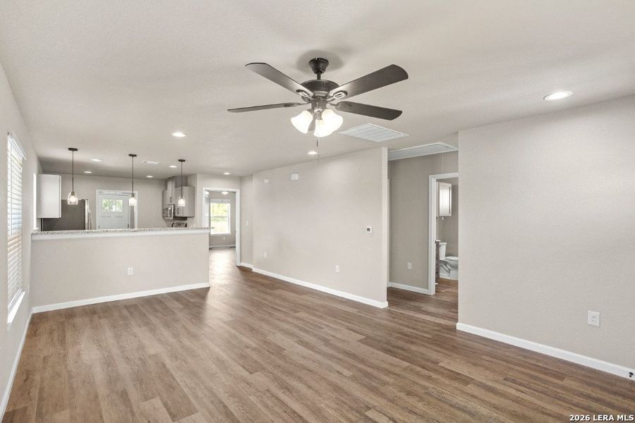 Spacious, unfurnished interior of a new home in , Von Ormy (Image 16). Spacious, unfurnished interior of a new home in , Von Ormy (Image 16).