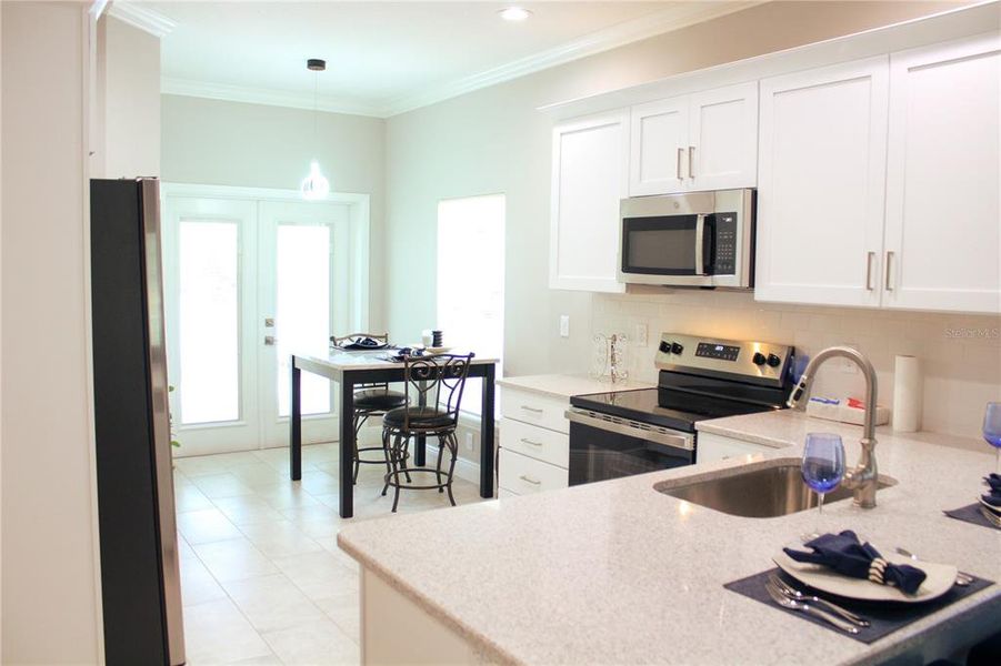 Furnished interior view inside a new home in , Leesburg (Image 12). Furnished interior view inside a new home in , Leesburg (Image 12).
