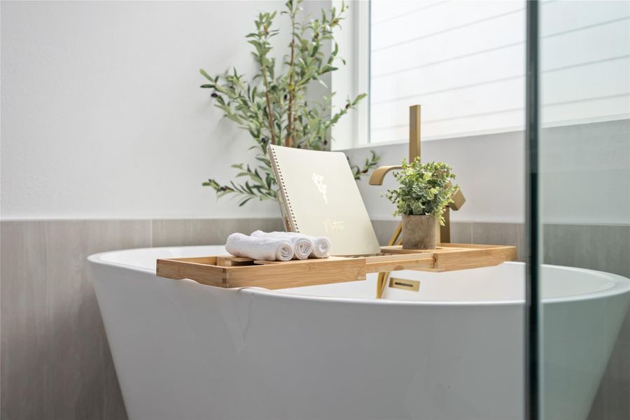 Close-up of interior finishes inside a home in , Houston (Image 20).