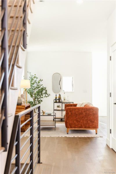 Furnished interior view inside a new home in , Denver (Image 16).
