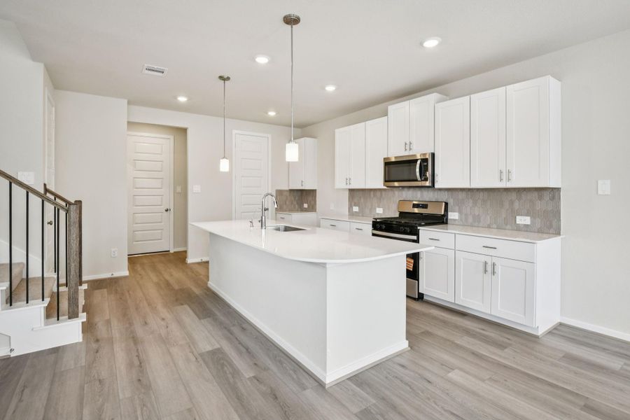 Photo is not of the actual home, but is an inspirational photo of builder’s model home and may depict options, furnishings, and/or decorator features that are not included.