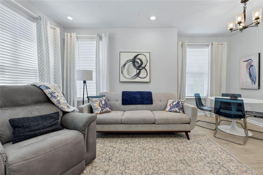Furnished interior view inside a new home in , Jacksonville (Image 16).
