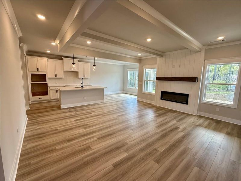 Spacious, unfurnished interior of a new home in Ponderosa Farms Estates, Gainesville (Image 43).