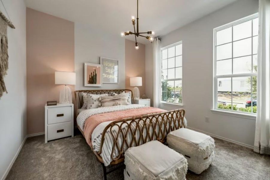 Photo of Centex model home with same floor plan, not of actual home listed. Photo of Centex model home with same floor plan, not of actual home listed.