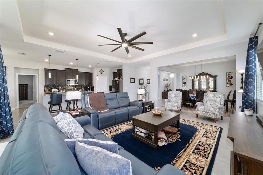 Furnished interior view inside a new home in Brookhaven, Ocala (Image 49).