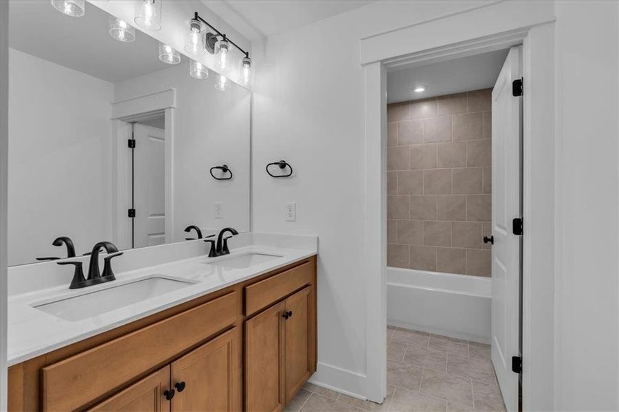 Furnished interior view inside a new home in Springside Reserve, Powder Springs (Image 4).