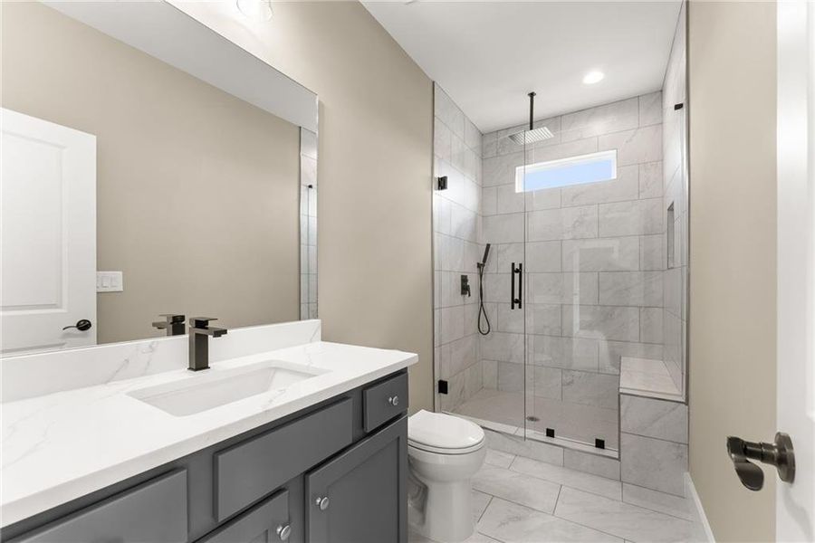 Furnished interior view inside a new home in , Cumming (Image 19).