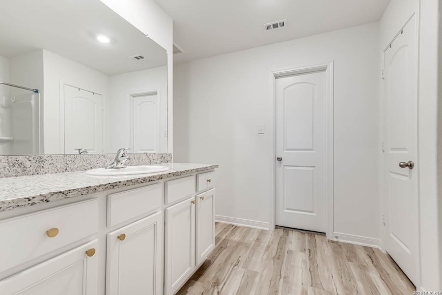 Furnished interior view inside a new home in Luckey Ranch, San Antonio (Image 15). Furnished interior view inside a new home in Luckey Ranch, San Antonio (Image 15).