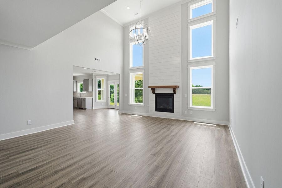 Spacious, unfurnished interior of a new home in Aden Woods, Fairview (Image 29).