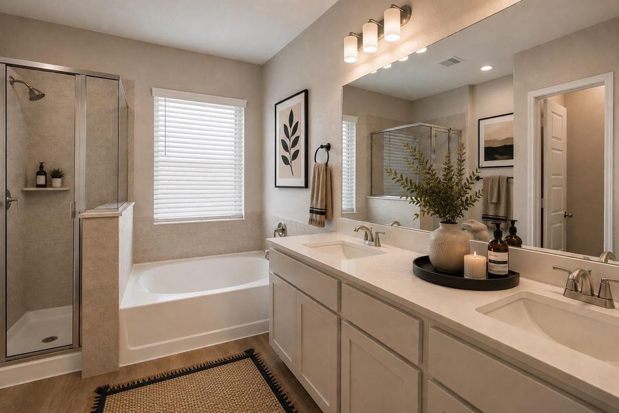 this photo has been enhanced using virtual staging