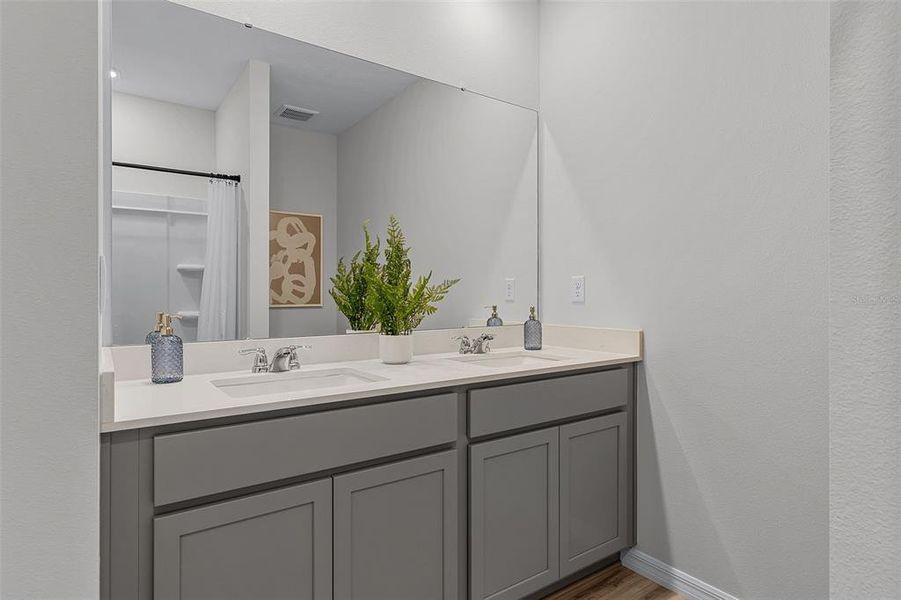 Furnished interior view inside a new home in , Haines City (Image 9).