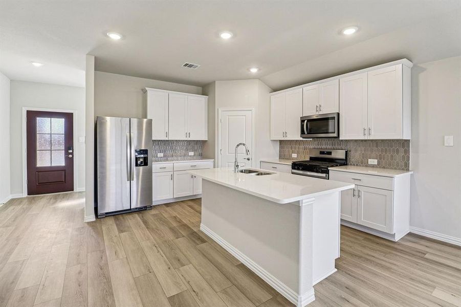 Photo is not of the actual home, but is an inspirational photo of builder’s model home and may depict options, furnishings, and/or decorator features that are not included.