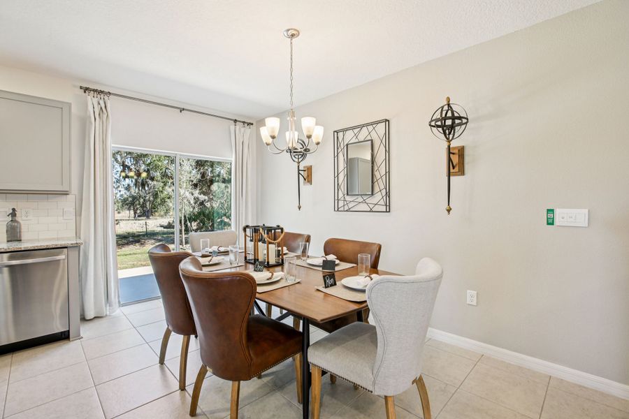 Furnished interior view inside a new home in Oak Creek Preserve, Lakeland (Image 8). Furnished interior view inside a new home in Oak Creek Preserve, Lakeland (Image 8).