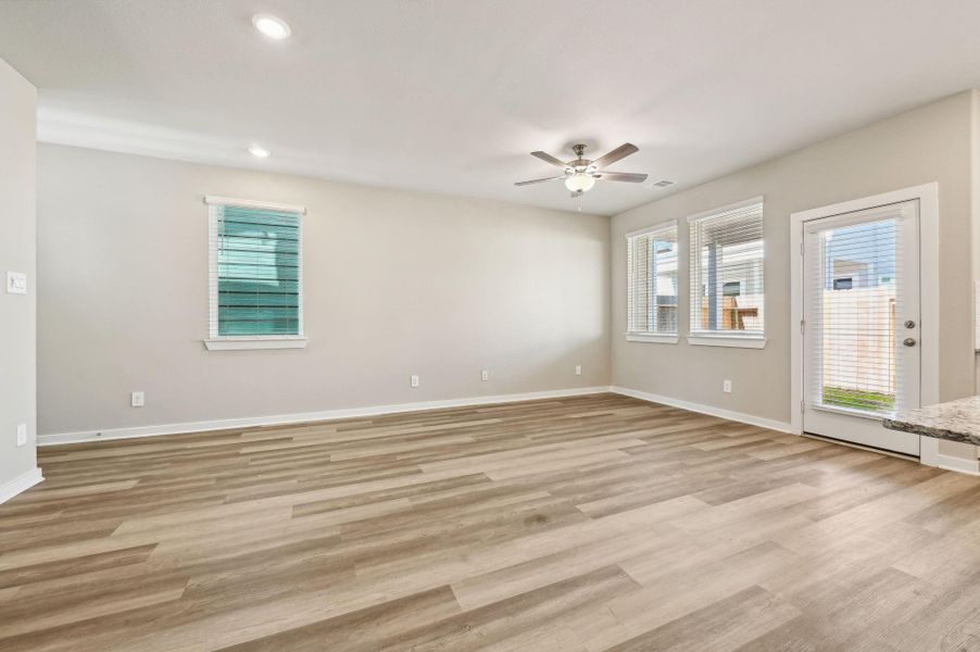 Photo is not of the actual home, but is an inspirational photo of builder’s model home and may depict options, furnishings, and/or decorator features that are not included