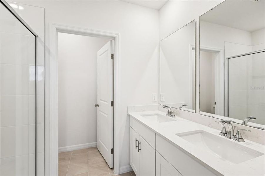 Furnished interior view inside a new home in Crosswinds - Classic Series, Haines City (Image 4).