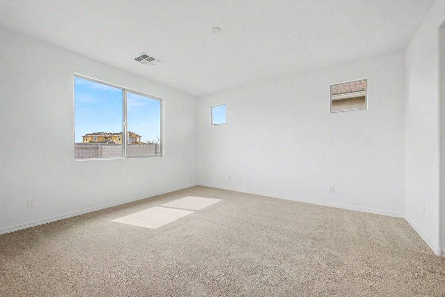Spacious, unfurnished interior of a new home in Empire Pointe, Queen Creek (Image 11). Spacious, unfurnished interior of a new home in Empire Pointe, Queen Creek (Image 11).