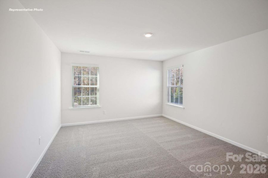 Spacious, unfurnished interior of a new home in Wallace Springs, Statesville (Image 18).