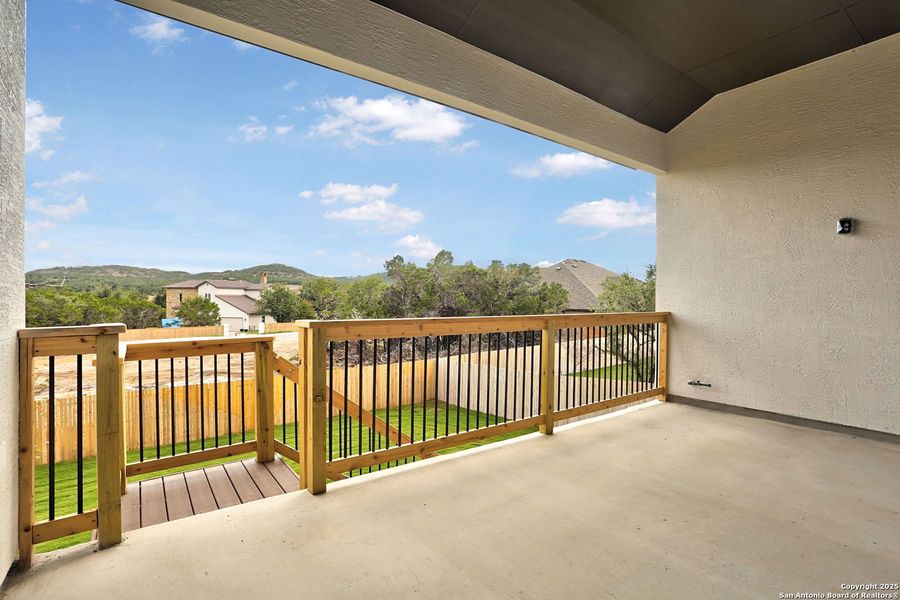 Exterior details and patio area of a home in Kinder Ranch 70's, San Antonio (Image 16). Exterior details and patio area of a home in Kinder Ranch 70's, San Antonio (Image 16).