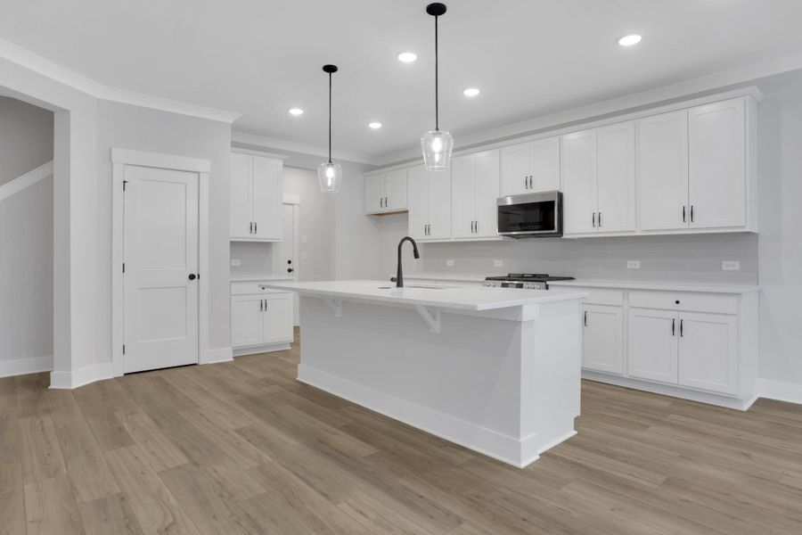 Furnished interior view inside a new home in Villas at Dawsonville Townhomes, Dawsonville (Image 9).