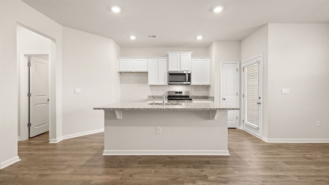 Furnished interior view inside a new home in Laurel Park Townhomes, Hephzibah (Image 5).