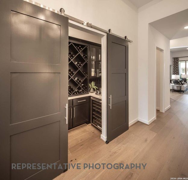 Furnished interior view inside a new home in The Ranches at Creekside, Boerne (Image 6).