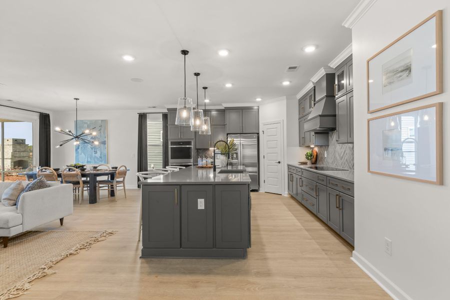 Representative furnished interior of a home built from the The Driftwood by Chesapeake Homes in Coastal Club of the Carolinas, Calabash (Image 16).