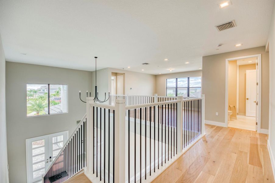 Furnished interior view inside a new home in Apex at Avenir, Palm Beach Gardens (Image 16).