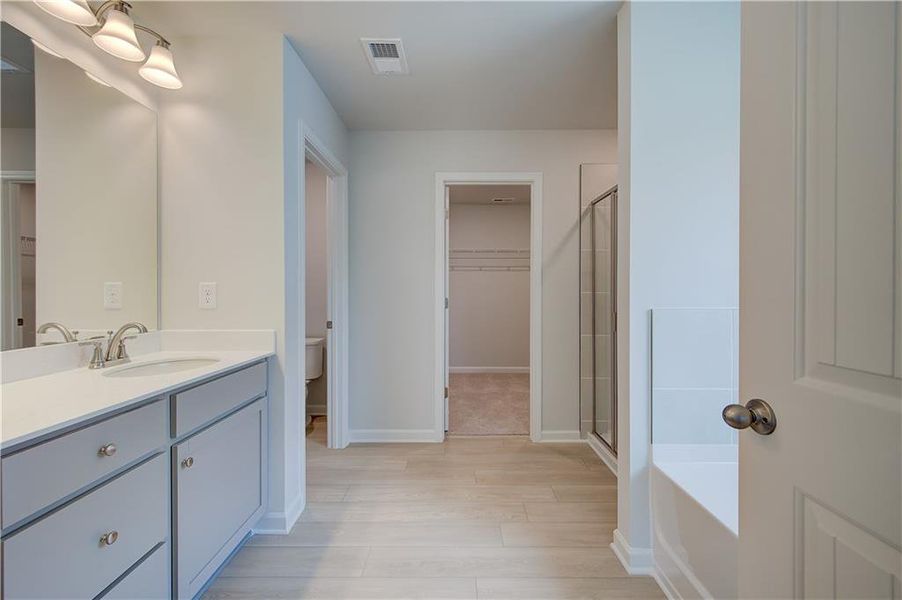 Furnished interior view inside a new home in Westminster, Covington (Image 12).