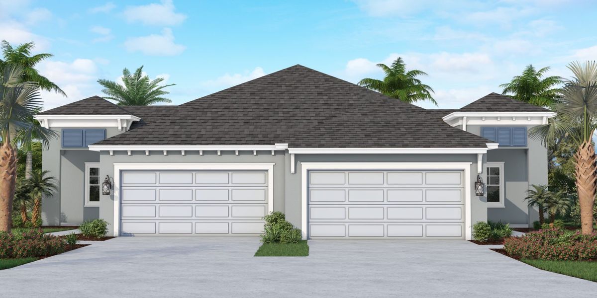 Representative exterior photo of a completed home built from the Tidewater 2B by Neal Communities in Wildleaf, Parrish, FL (Image 22). Representative exterior photo of a completed home built from the Tidewater 2B by Neal Communities in Wildleaf, Parrish, FL (Image 22).